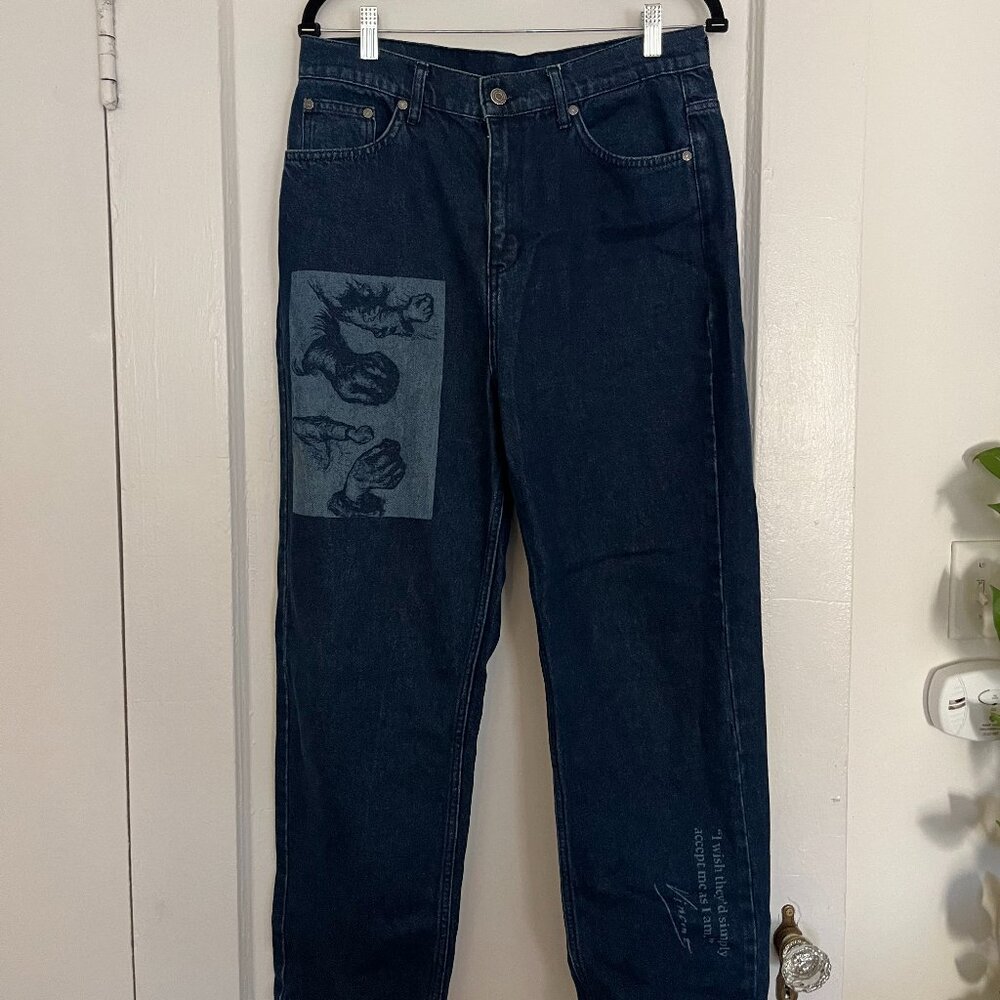 Daily Paper x Van Gogh Collab Denim Jeans
